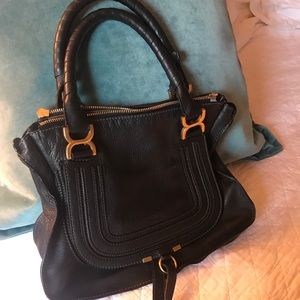 Chloe Marcie Leather Satchel